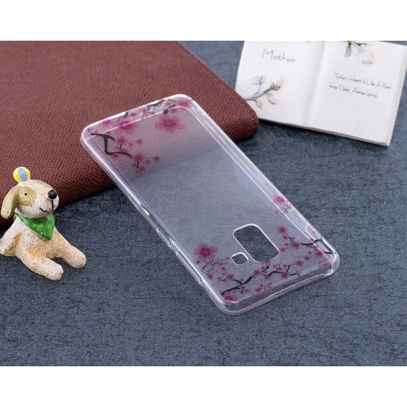 Case Kuoret Samsung Galaxy A8 Puhelinkuoret Luumu Kukkii