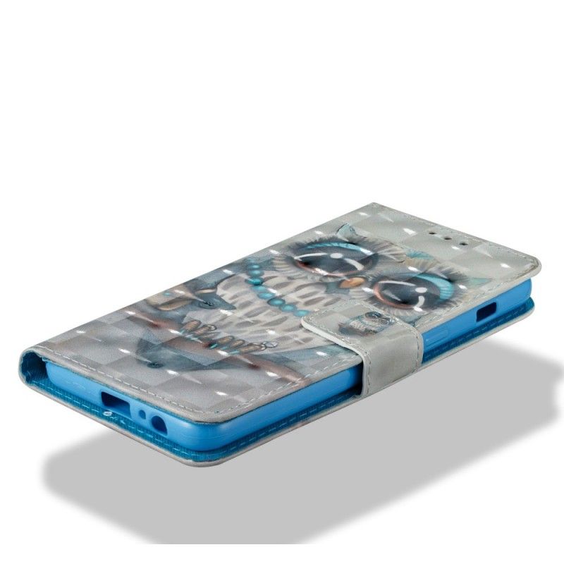 Flip Case Samsung Galaxy A8 Neiti Pöllö 3D