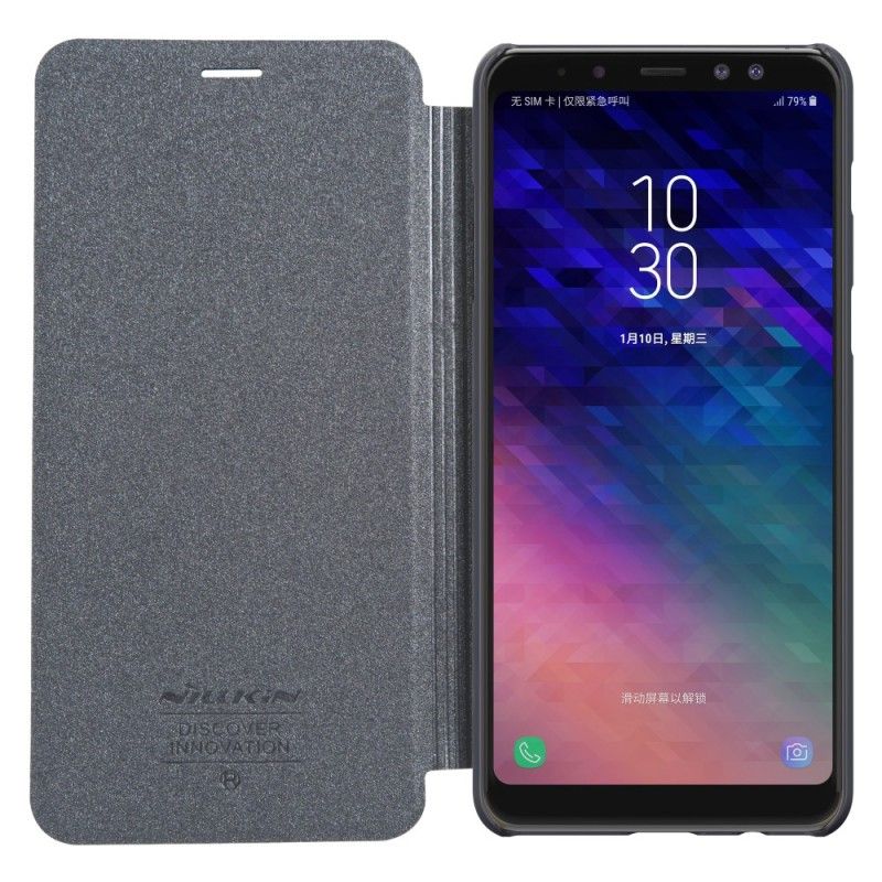 Flip Kotelot Samsung Galaxy A8 Magenta Nillkin