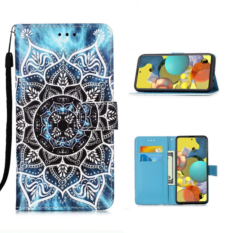 Flip Case Samsung Galaxy A51 5G Mandala Taivaalla