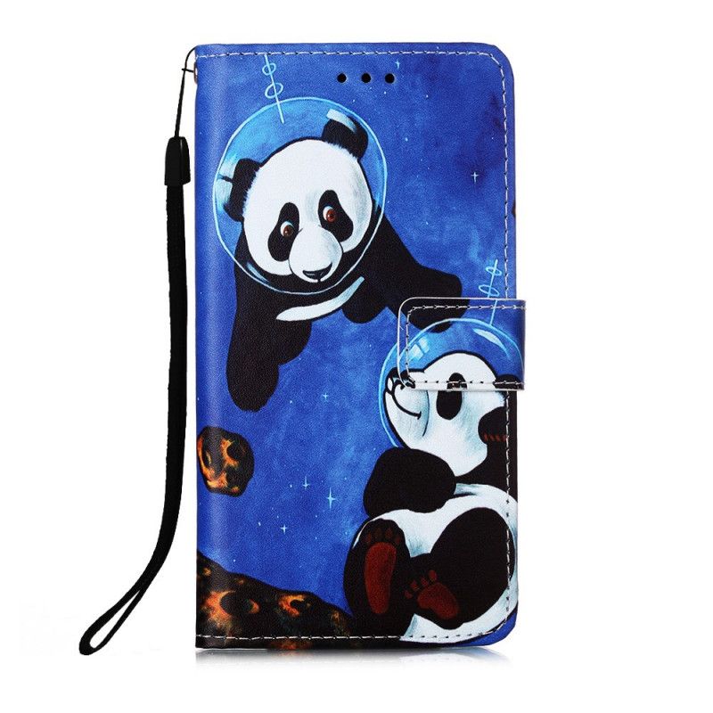 Flip Case Samsung Galaxy A51 5G Pandakosmonautit