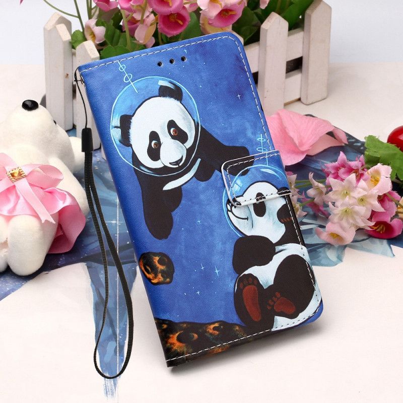 Flip Case Samsung Galaxy A51 5G Pandakosmonautit