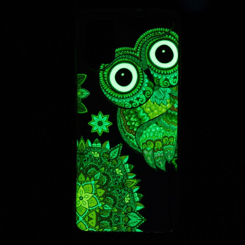 Kuori Samsung Galaxy A51 5G Fluoresoiva Mandalapöllö Suojakuori