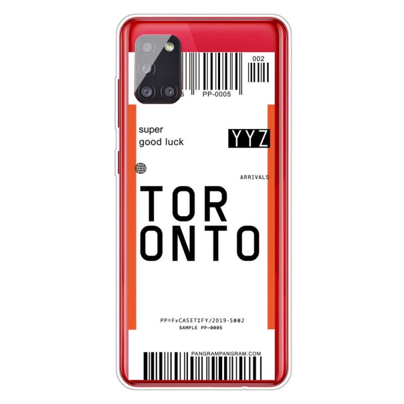 Kuori Samsung Galaxy A51 5G Maihinnousukortti Torontoon