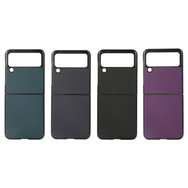 Kuori Case Samsung Galaxy Z Flip 3 5g Puhelinkuoret Aitoa Litsi-nahkaa