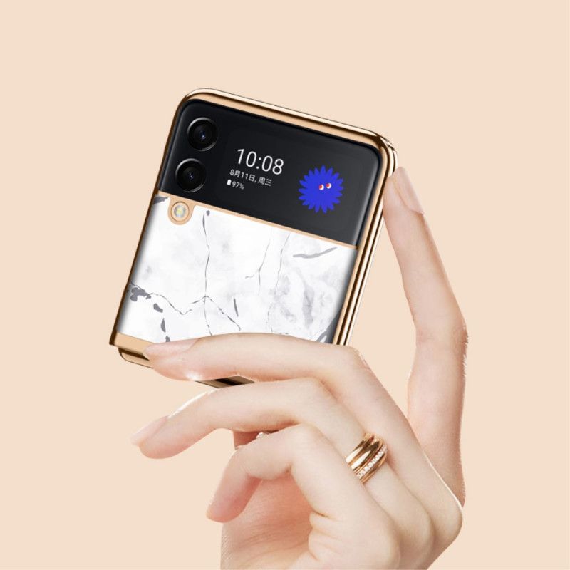 Kuori Case Samsung Galaxy Z Flip 3 5g Puhelinkuoret Marble Style