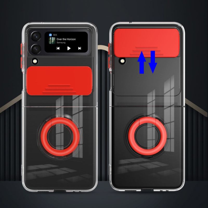 Kuori Case Samsung Galaxy Z Flip 3 5g Puhelinkuoret Valokuvamoduulin Rengas Ja Kansi