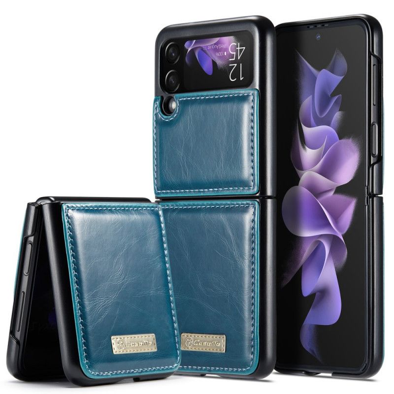 Kuori Samsung Galaxy Z Flip 3 5g Caseme Waxed Leather Style