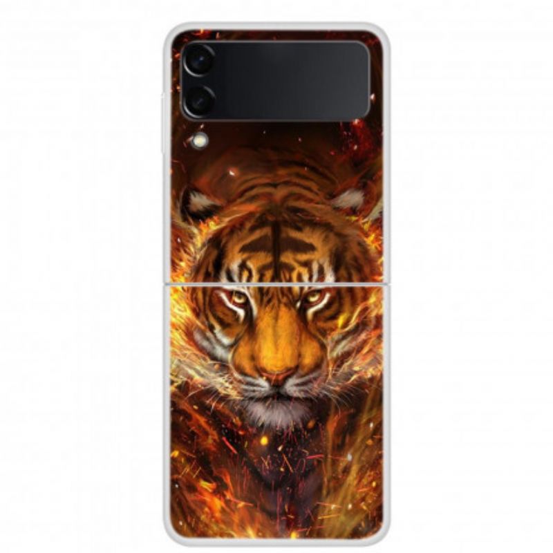 Kuori Samsung Galaxy Z Flip 3 5g Fire Tiger