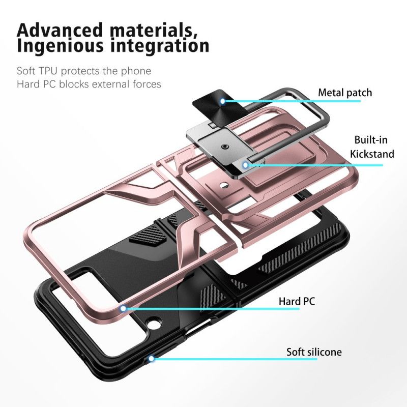 Kuori Samsung Galaxy Z Flip 3 5g Premium Ring