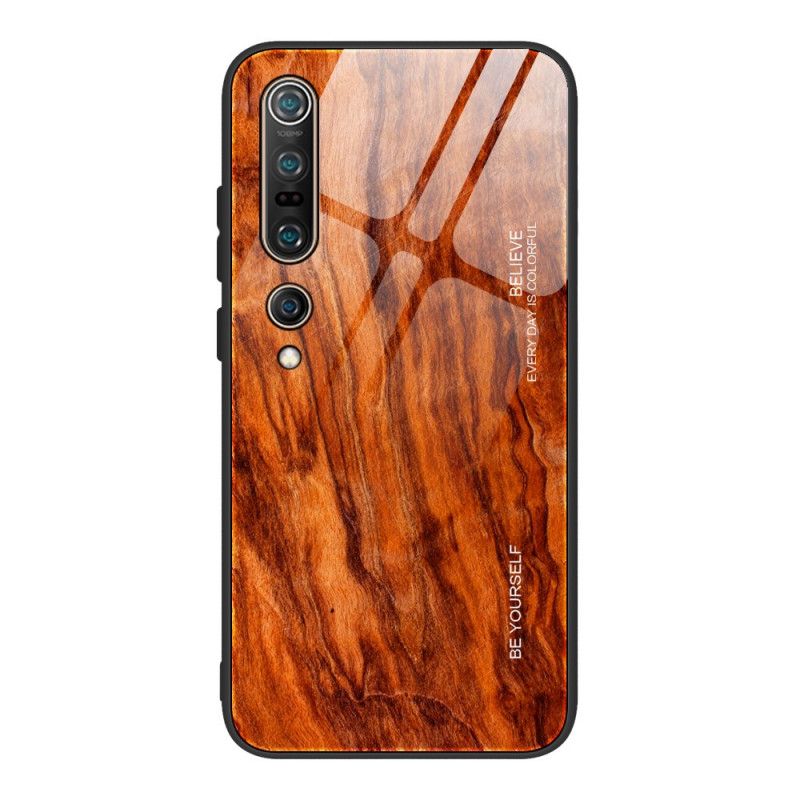 Case Kuoret Xiaomi Mi 10 / 10 Pro Harmaa Musta Puhelinkuoret Pro-Muotoinen Karkaistu Lasi