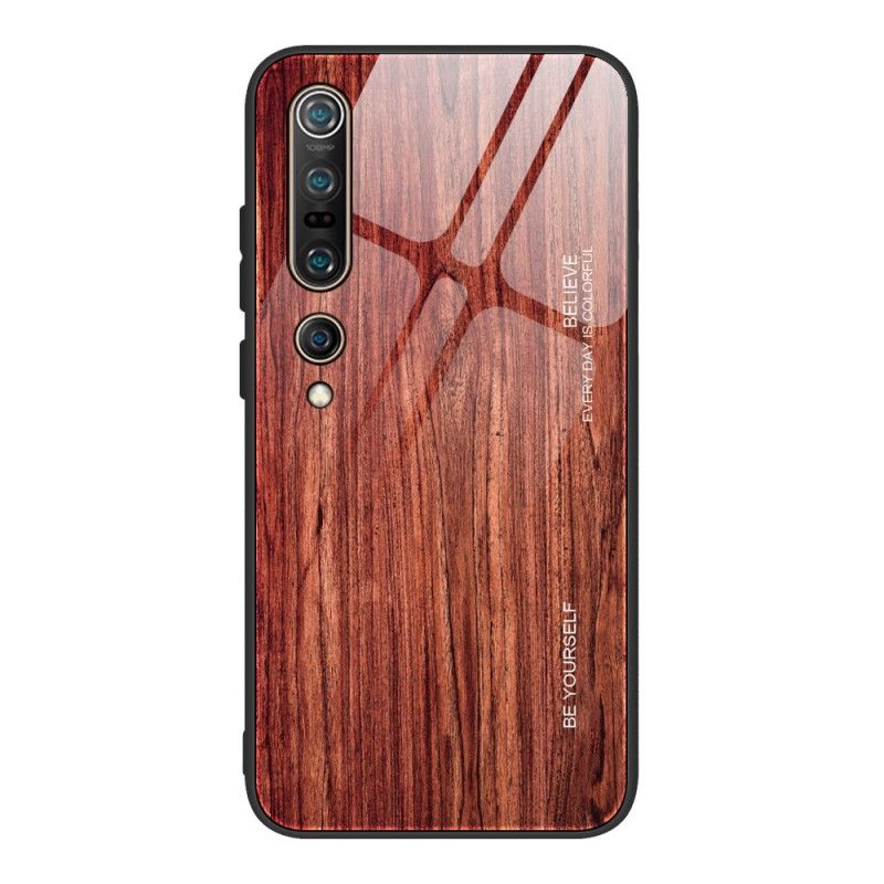 Case Kuoret Xiaomi Mi 10 / 10 Pro Harmaa Musta Puhelinkuoret Pro-Muotoinen Karkaistu Lasi