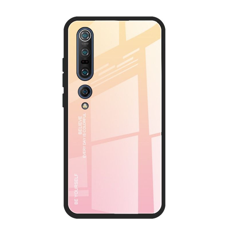 Case Kuoret Xiaomi Mi 10 / 10 Pro Magenta Punainen Puhelinkuoret Galvanoitu Väri