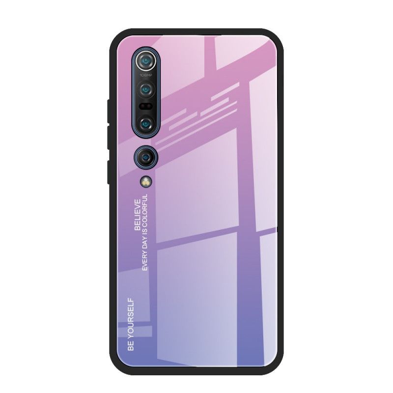 Case Kuoret Xiaomi Mi 10 / 10 Pro Magenta Punainen Puhelinkuoret Galvanoitu Väri