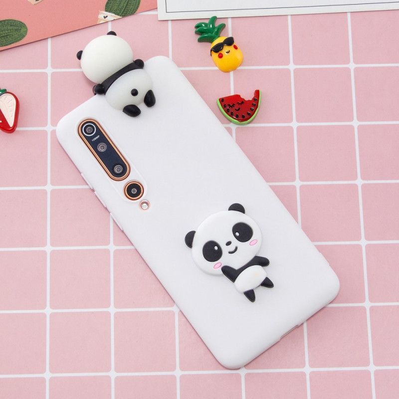 Case Kuoret Xiaomi Mi 10 / 10 Pro Musta Puhelinkuoret 3D-Pandaani