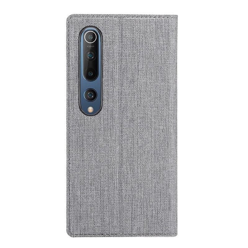 Flip Kotelot Xiaomi Mi 10 / 10 Pro Harmaa Musta Puhelinkuoret Kuvioitu Vili Dmx