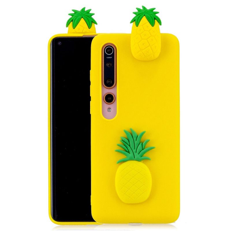 Kuori Xiaomi Mi 10 / 10 Pro 3D Ananas Suojakuori