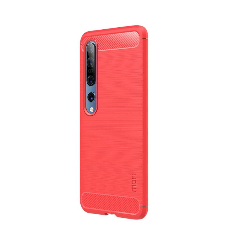 Kuori Xiaomi Mi 10 / 10 Pro Harmaa Musta Mofi Harjattu Hiilikuitu