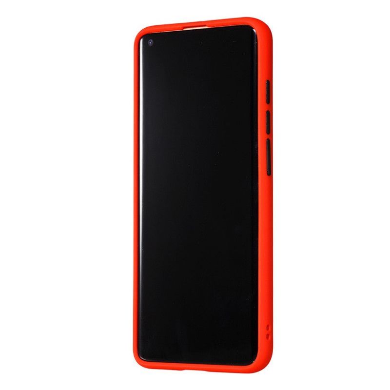 Kuori Xiaomi Mi 10 / 10 Pro Valkoinen Musta Hybridisilikonivanteen Muotoilu Suojakuori