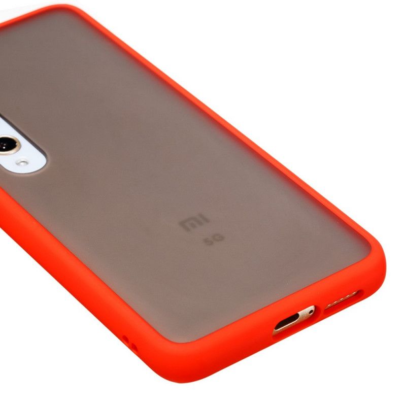 Kuori Xiaomi Mi 10 / 10 Pro Valkoinen Musta Hybridisilikonivanteen Muotoilu Suojakuori