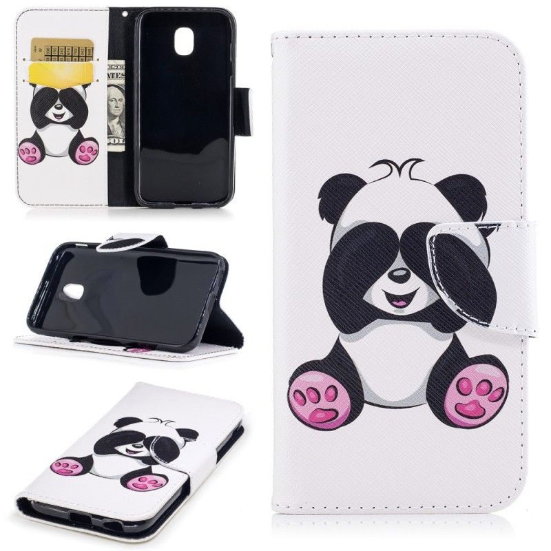 Flip Case Samsung Galaxy J3 2017 Hauska Panda