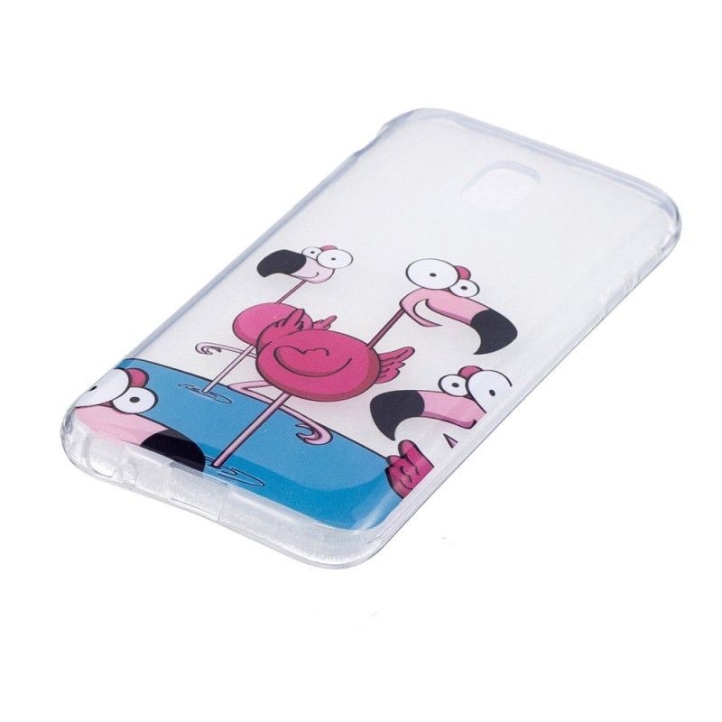 Kuori Samsung Galaxy J3 2017 Hauskoja Flamingoja