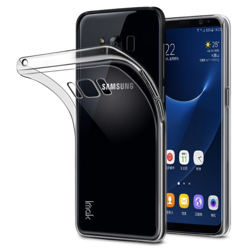 Case Kuoret Samsung Galaxy S8 Plus Puhelinkuoret Läpinäkyvä