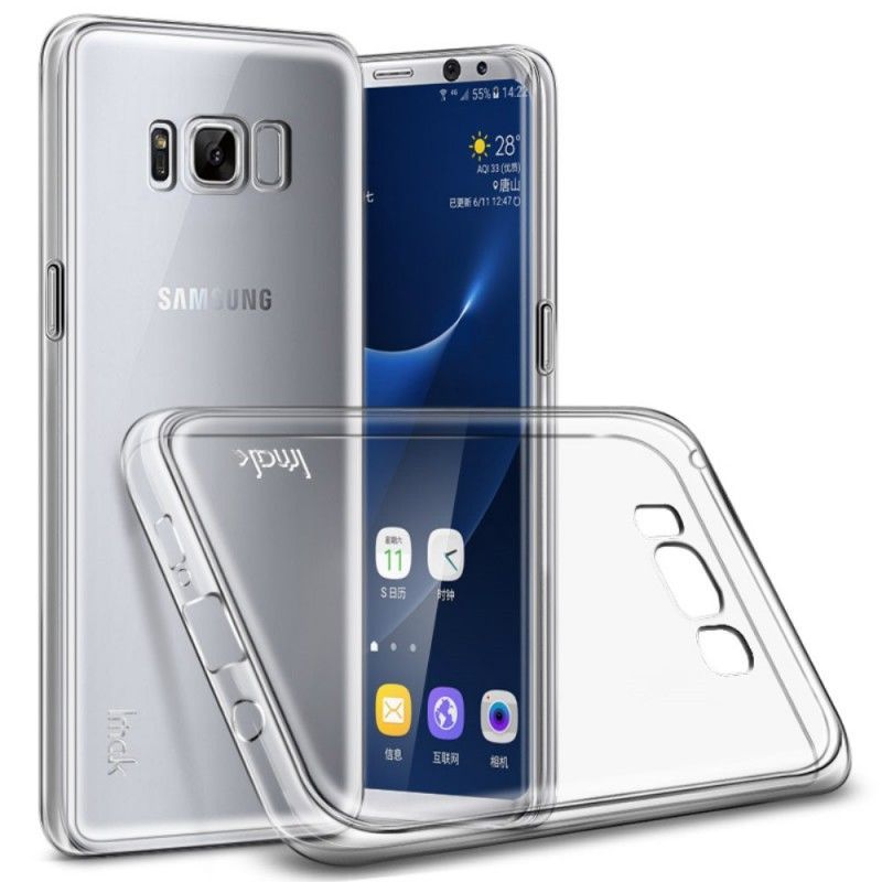 Case Kuoret Samsung Galaxy S8 Plus Puhelinkuoret Läpinäkyvä