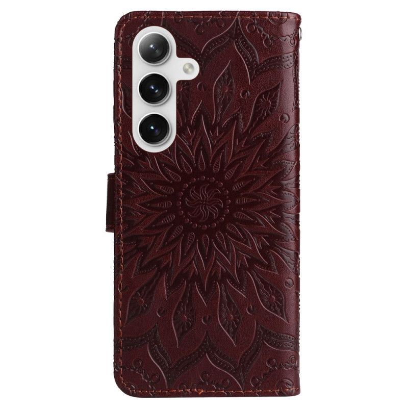 Kotelot Samsung Galaxy S24 5g Puhelinkuoret Upea Mandala Hihnalla