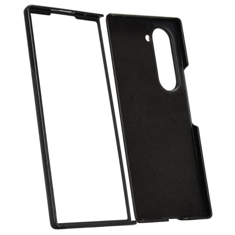 Case Samsung Galaxy Z Fold 6 Puhelinkuoret Nahkaefekti