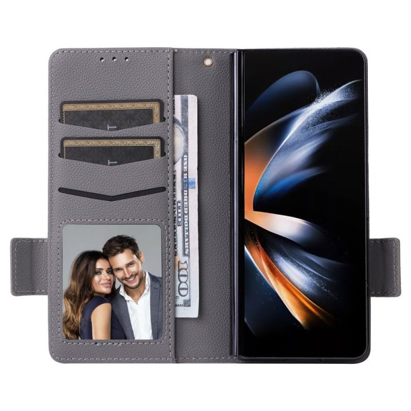 Kotelot Samsung Galaxy Z Fold 6 Kaksoislukko Ja Hihna Suojakuori