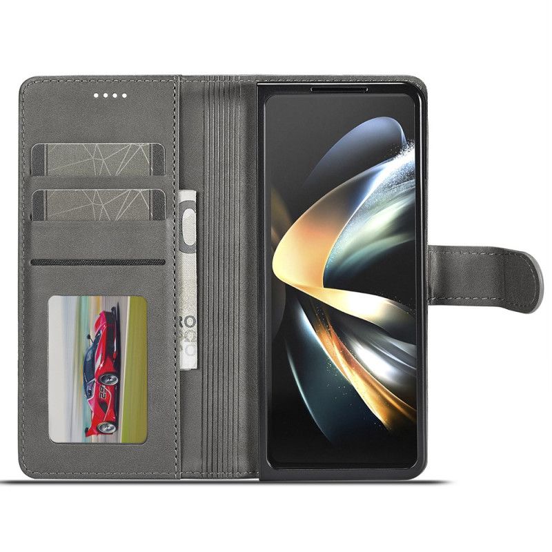 Kotelot Samsung Galaxy Z Fold 6 Puhelinkuoret Nahkajäljitelmä Lc.imeeke