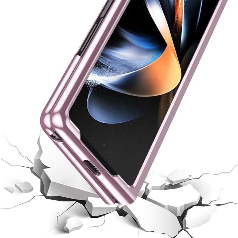 Kuori Samsung Galaxy Z Fold 6 Läpinäkyvät Metalliset Reunat