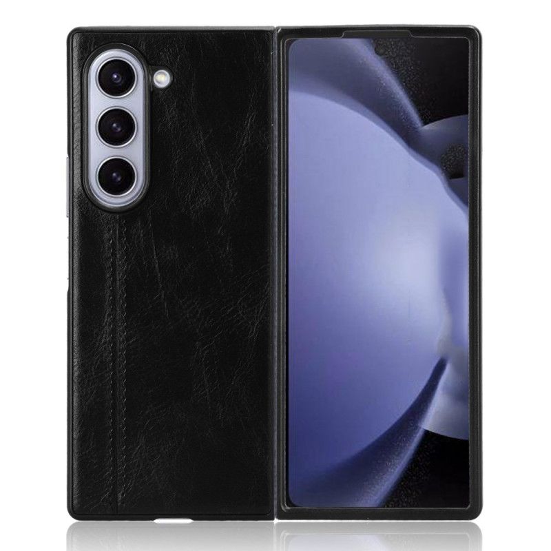 Kuori Samsung Galaxy Z Fold 6 Nahan Ompeleet Suojakuori