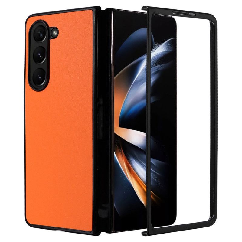 Kuori Samsung Galaxy Z Fold 6 Nahkaefekti