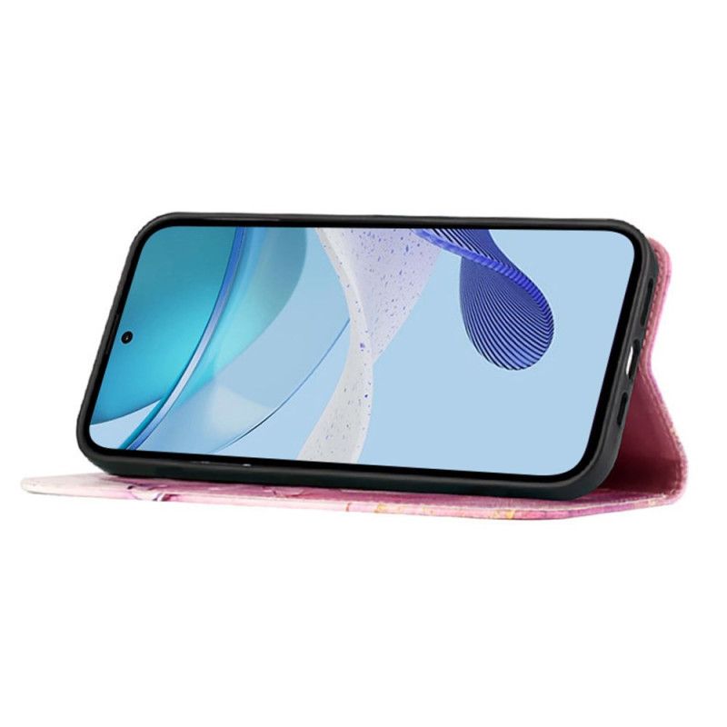 Nahkakotelo Samsung Galaxy Z Fold 6 Marmorihihna