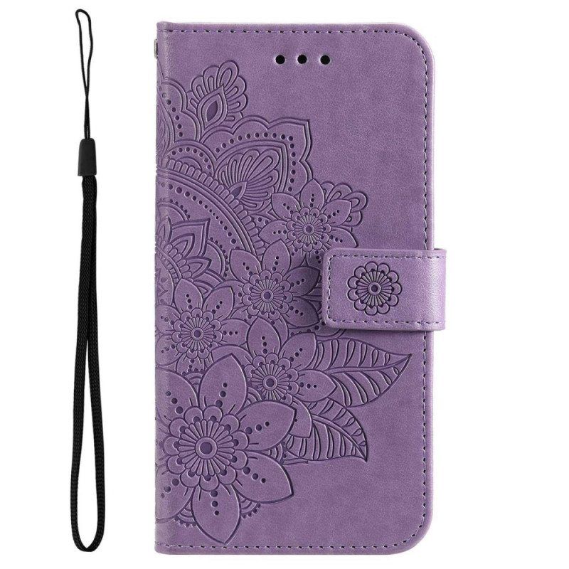 Kotelot Samsung Galaxy S23 5G Suojaketju Kuori Strappy Mandala