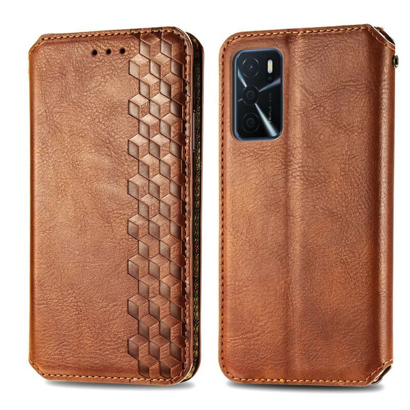 Flip Kotelot Oppo A16 / A16s Leather Effect Diamond Texture