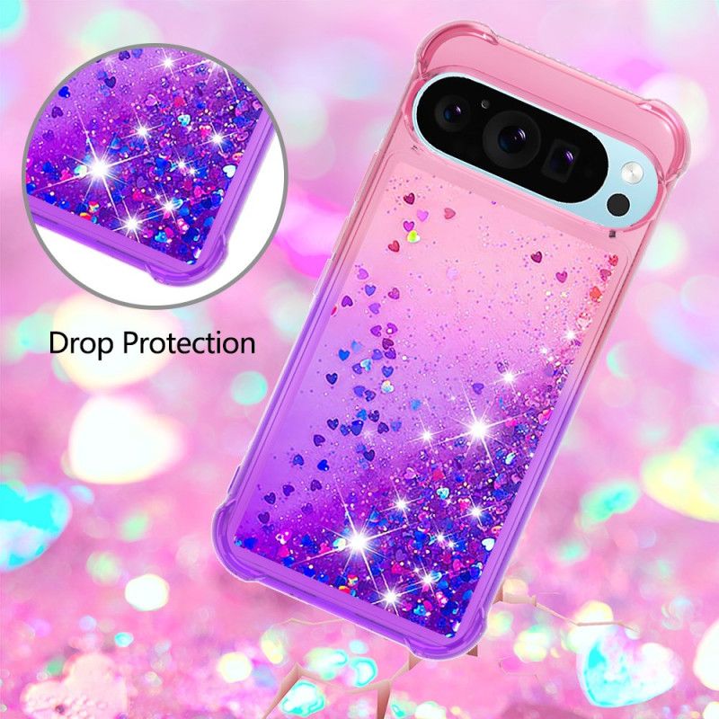 Kuori Google Pixel 9 Pro Glitter Gradient Suojakuori