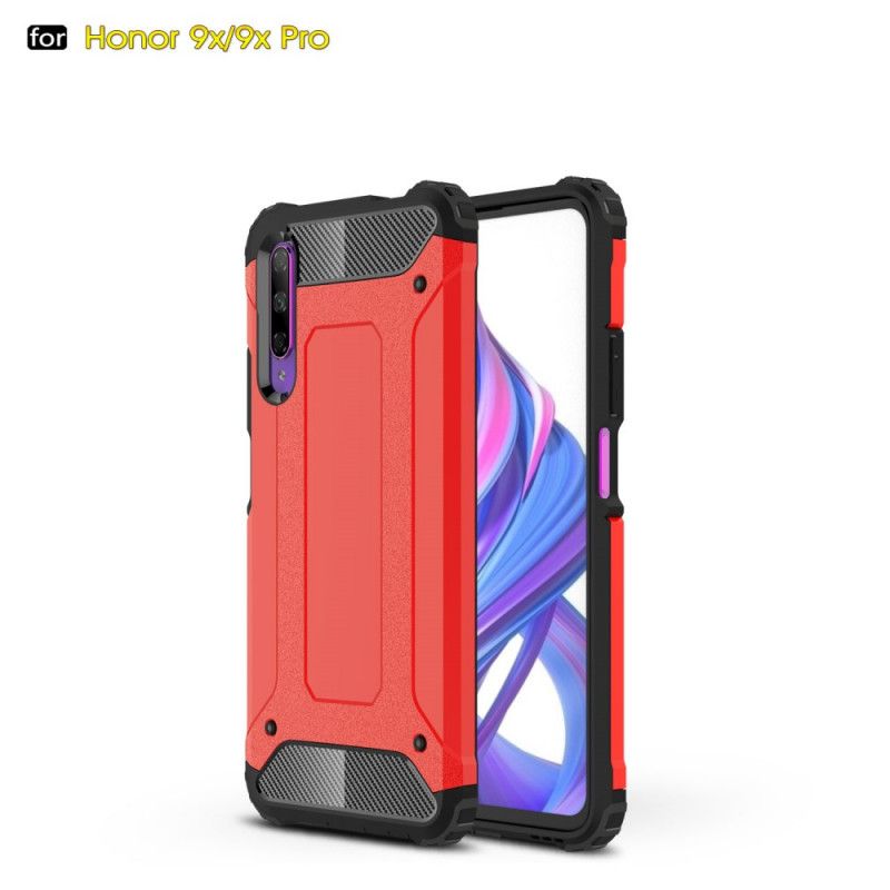 Kuori Honor 9X Pro Punainen Musta Perhe