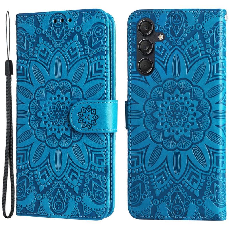 Kotelot Samsung Galaxy M55 5g Mandala Kaulanauhalla Suojakuori