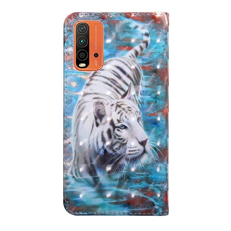 Flip Kotelot Xiaomi Redmi 9t Tiger In Water