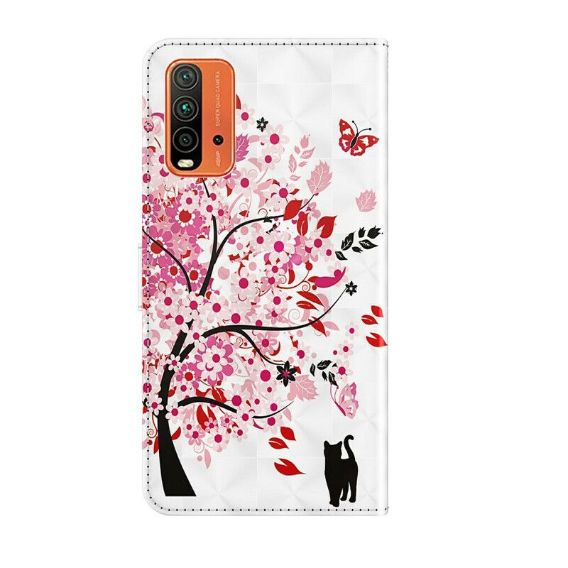 Kotelot Xiaomi Redmi 9t Puhelinkuoret Pink Tree