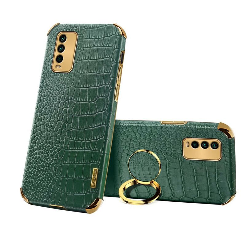 Kuori Xiaomi Redmi 9t X-case Crocodile Skin Effect