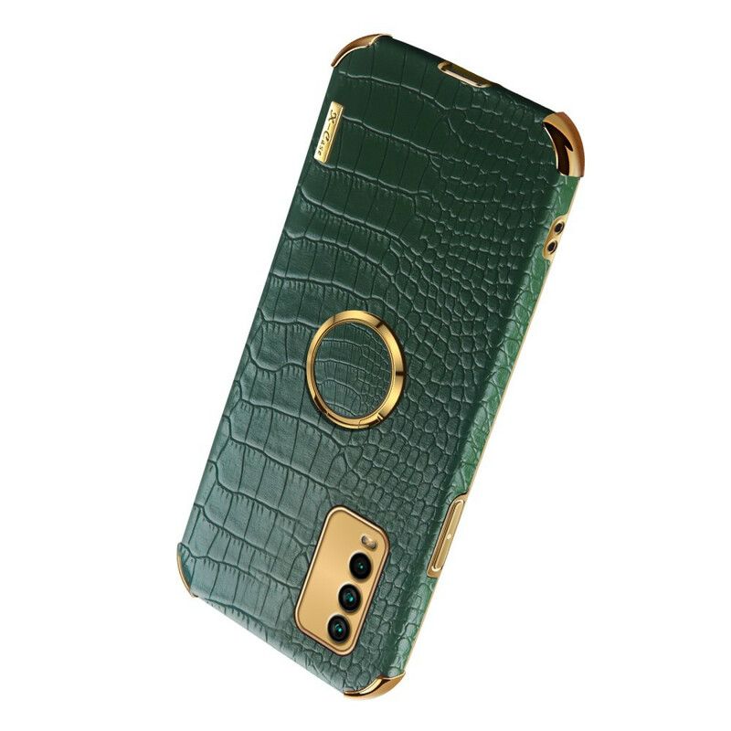 Kuori Xiaomi Redmi 9t X-case Crocodile Skin Effect