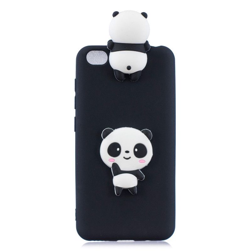 Kuori Xiaomi Redmi Go Musta 3D-Pandaani