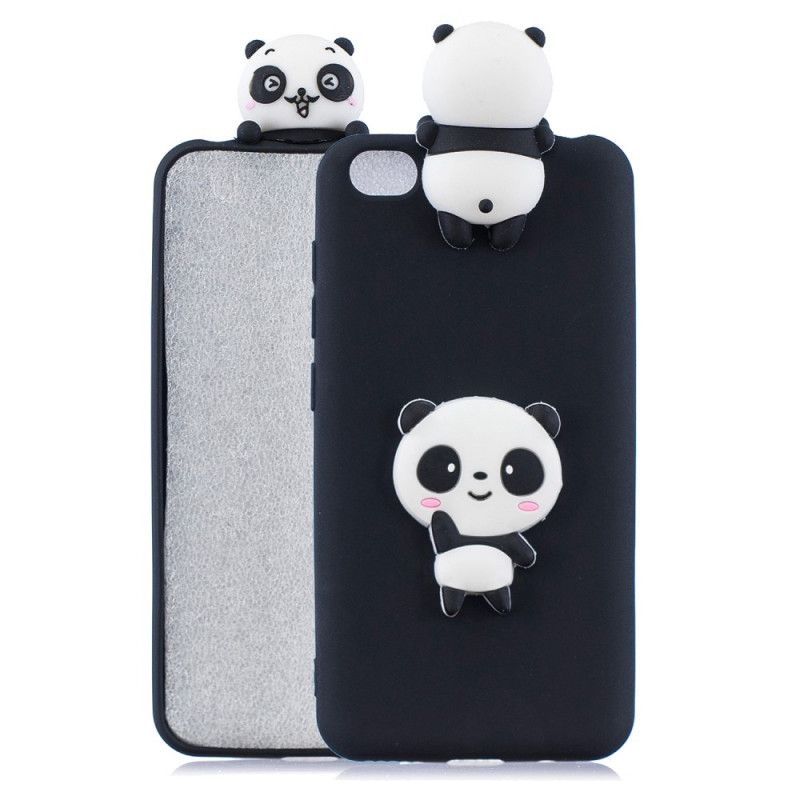 Kuori Xiaomi Redmi Go Musta 3D-Pandaani