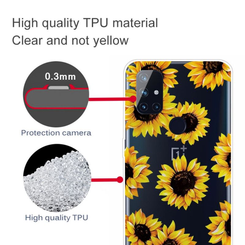 Case Kuoret OnePlus Nord N10 Puhelinkuoret Auringonkukat