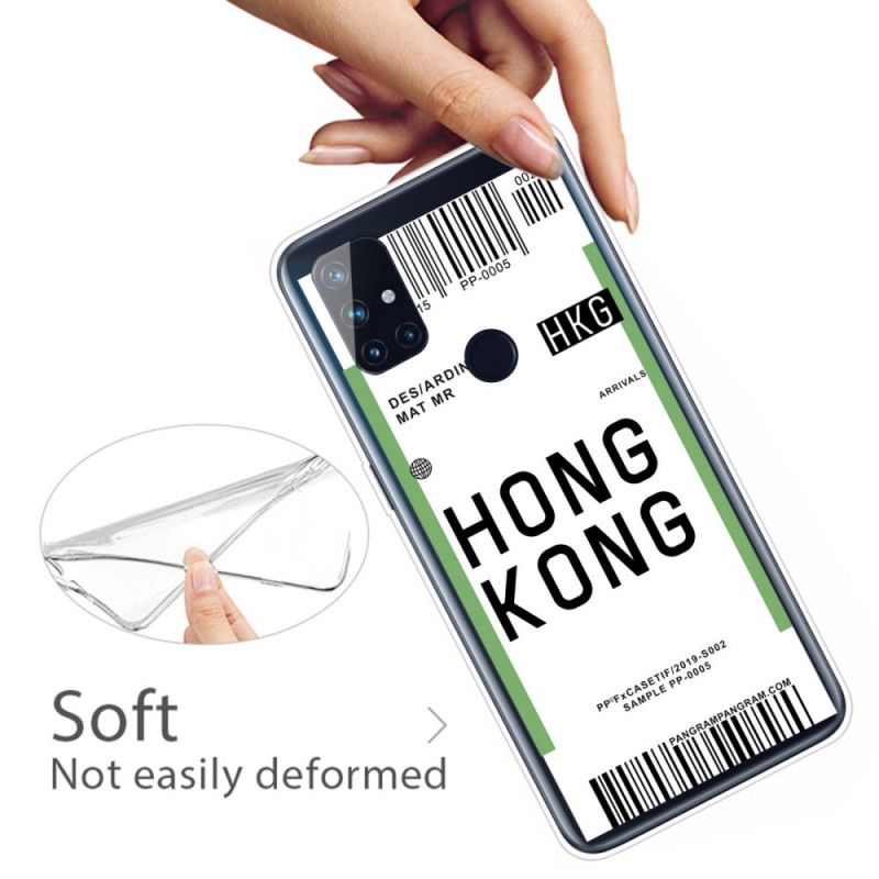 Case Kuoret OnePlus Nord N10 Puhelinkuoret Maihinnousukortti Hongkongiin