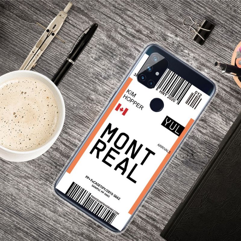 Case Kuoret OnePlus Nord N10 Puhelinkuoret Maihinnousukortti Montrealiin